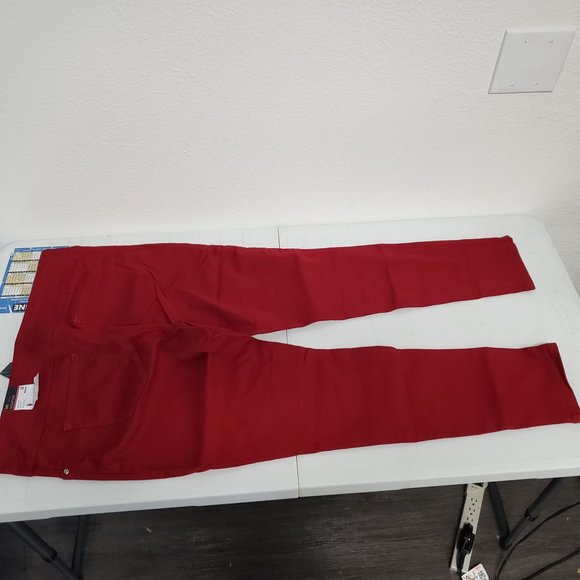 NWT Lee Women's Sculpting Slim Fit Red 18 Medium - Picture 5 of 8